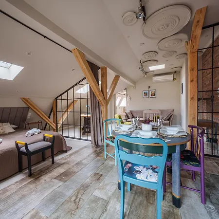 Golden Rooftop Apartment-oldtown * Breslau