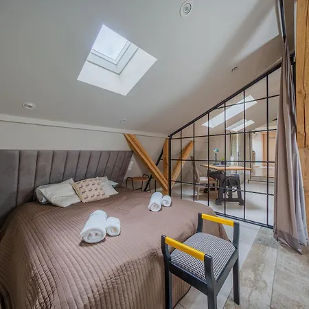 Golden Rooftop Apartment-oldtown