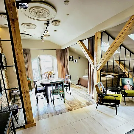 Golden Rooftop Apartment-oldtown ヴロツワフ