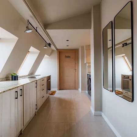 Golden Rooftop Apartment-oldtown